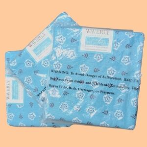 3 Packs of 4 Waverly FAT QUARTER 18" x 21" Blue & Heehaw Aqua Fabric NEW Discont
